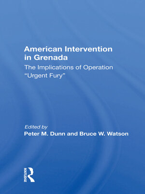 cover image of American Intervention In Grenada